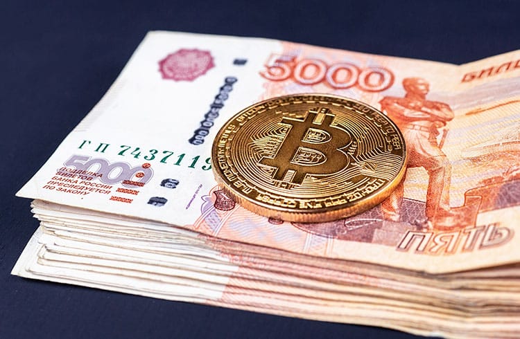Bitcoin supera valor de mercado do rublo russo