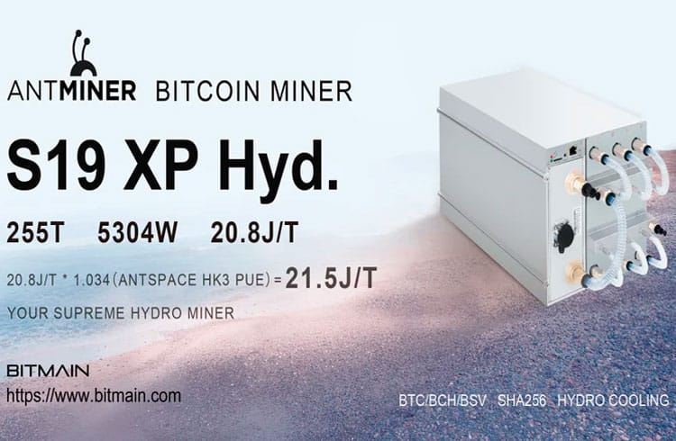 Bitmain lança o Antminer S19 XP Hyd, o mais poderoso minerador de Bitcoin da história