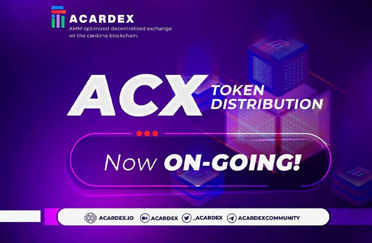 Cardano: Acardex inicia distribuição de token ACX para participantes da venda