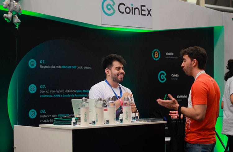 CoinEx faz sucesso com a comunidade cripto no BitSampa 2022