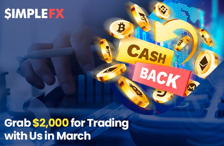 SimpleFx anuncia oferta de US$ 2,000 para cada Trader somente em março
