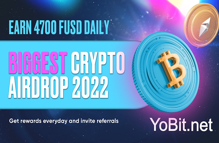 YoBit lança airdrops globais de tokens FUSD