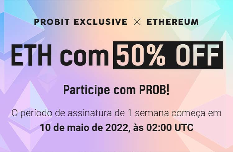 Aproveite a queda no mercado cripto para comprar ETH com 50% off