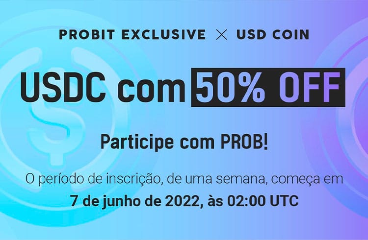 ProBit Global lança promoção com USDC pela metade do preço