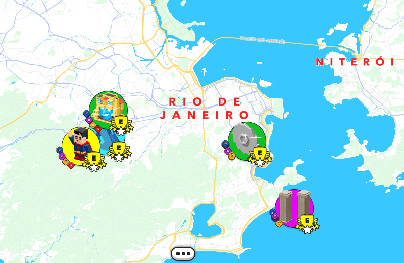 Cidade do Rio de Janeiro no metaverso - Fonte: Upland