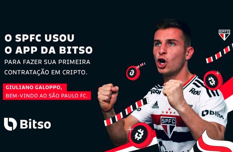 São Paulo realiza primeira contratação de jogador com criptomoedas na América do Sul