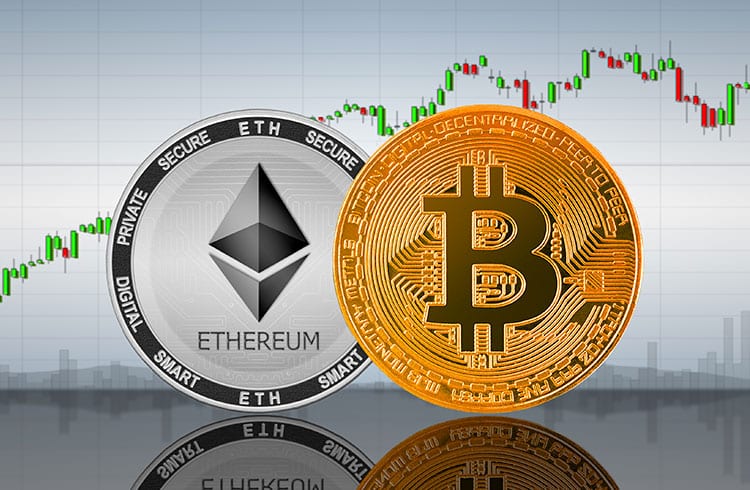 Ethereum supera o Bitcoin em volume de transações