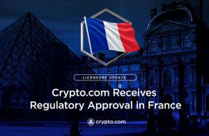 Crypto.com recebe nova aprovação regulatória na França