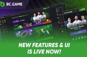 BC.GAME lança seu site redesenhado com novos recursos