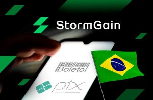 Métodos de pagamento brasileiros altamente populares Pix e Boleto agora estão disponíveis na StormGain!
