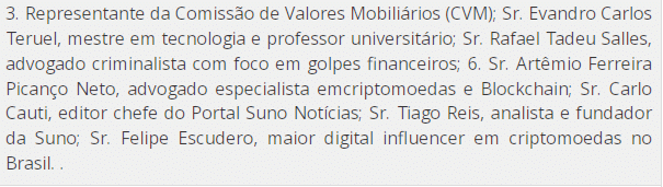 Nome de Escudero foi cogitado pelo Congresso, mas convite não ocorreu. Fonte: Câmara.