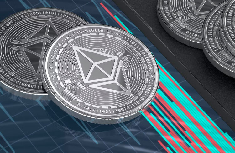 Baleias do Ethereum movem 880.000 ETH para exchanges