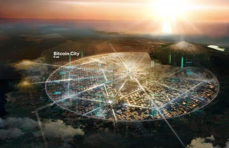 Modelo da Bitcoin City vence prêmio.