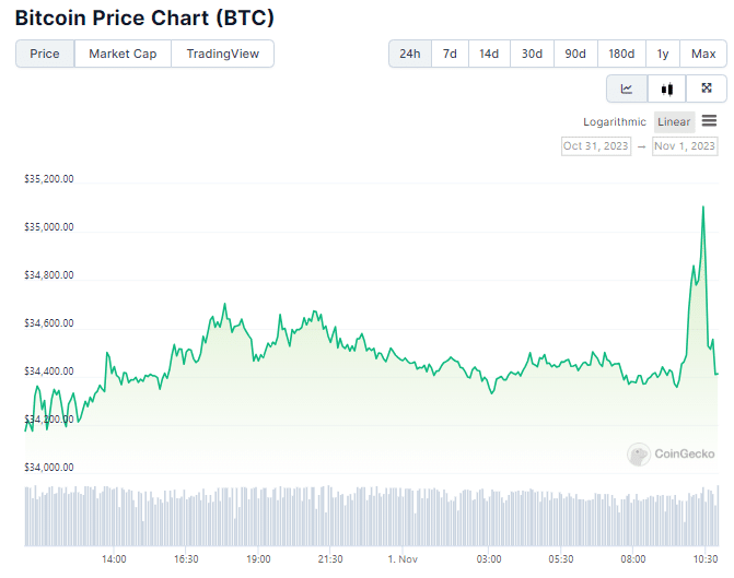 grafico do bitcoin