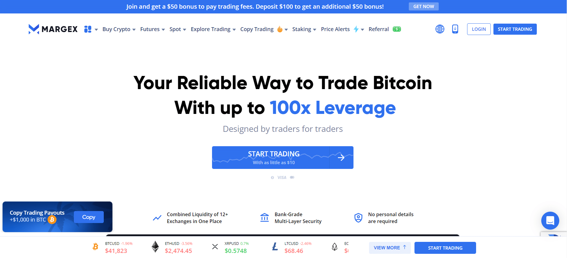 exchange margex