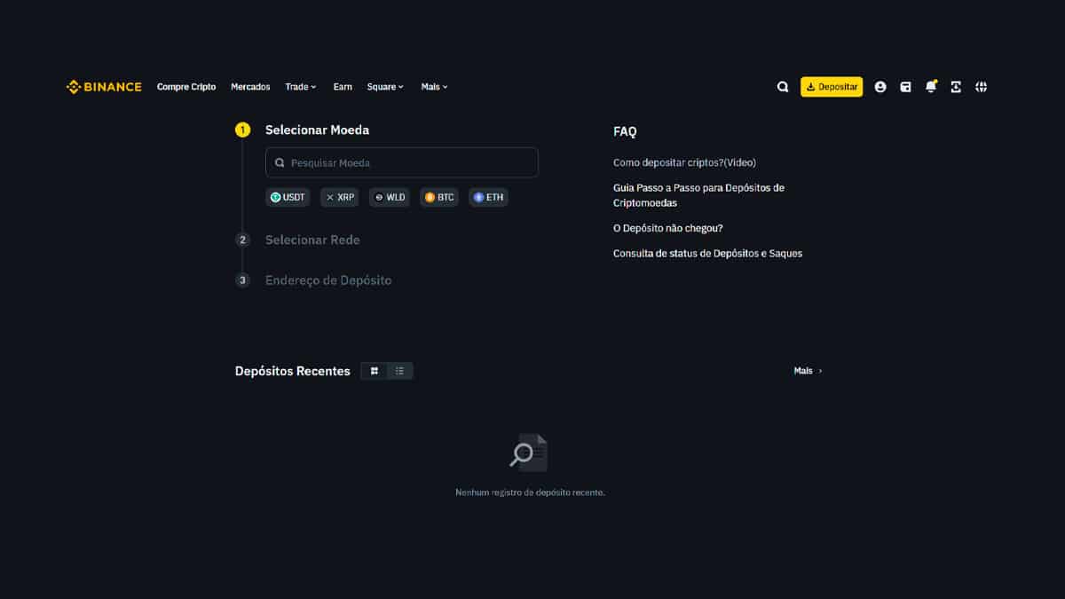 A partir de R$10, os usuários da Binance podem comprar criptomoedas com BRL de maneira prática e acessível