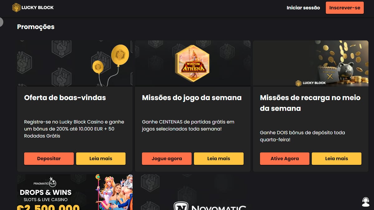 Lucky Block Review and Lucky Block Casino Promo Codes