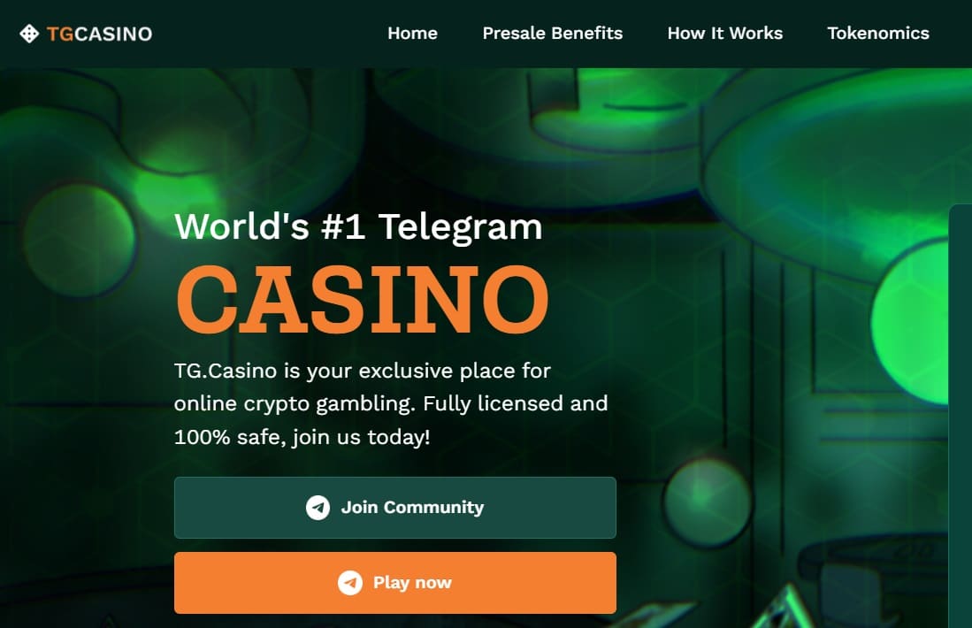 site do TG Casino