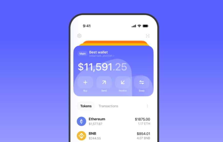 Aplicativo da carteira de Bitcoin Best Wallet