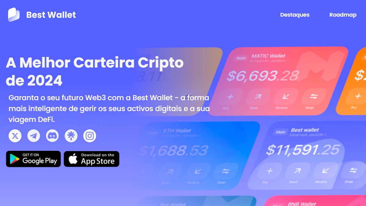 A Best Wallet combina recursos práticos e avançados para os investidores. 