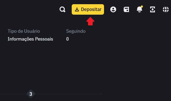 Depósito na exchange para comprar SHIB