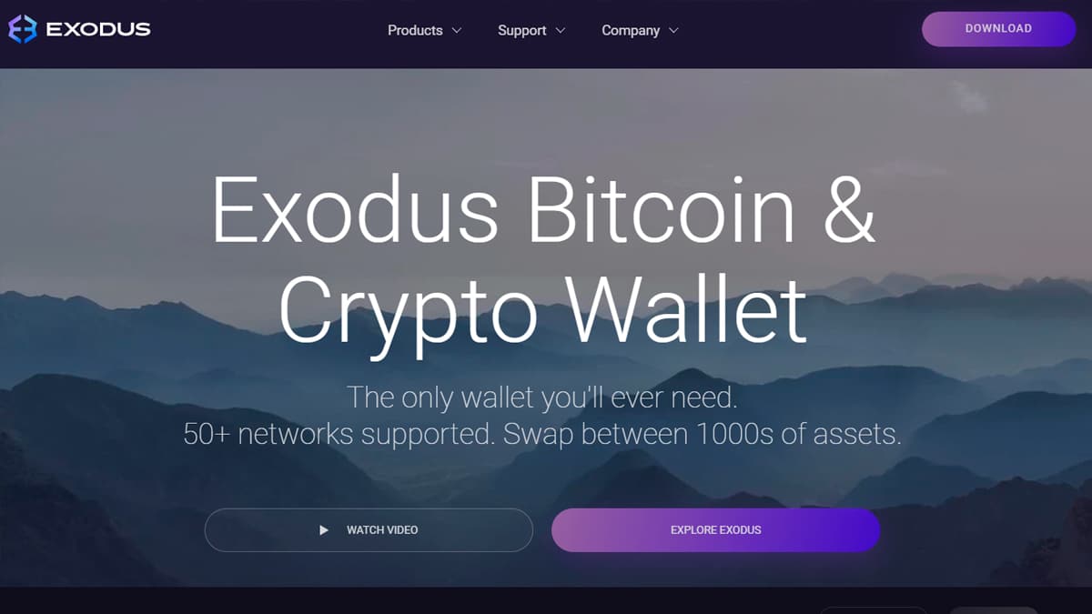 A Exodus é uma carteira que atende às demandas de iniciantes e experts no mercado de blockchains.
