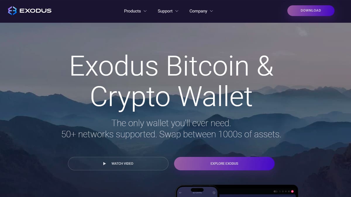 A Exodus é uma ótima alternativa para quem deseja facilitar o armazenamento e trading de ETH