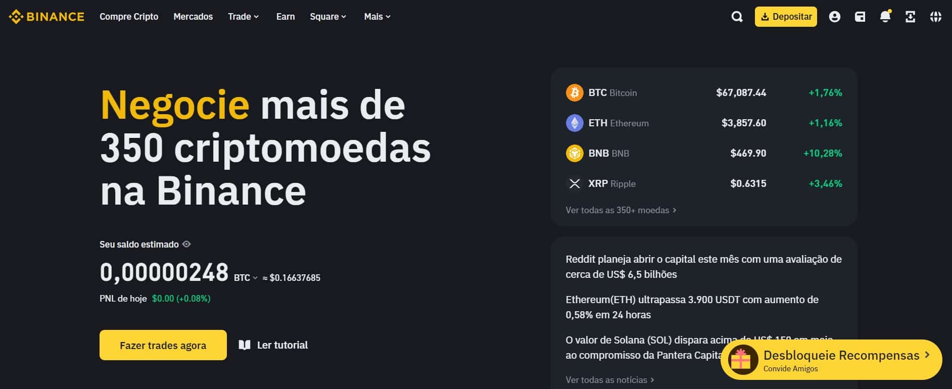 Corretora de criptomoedas Binance