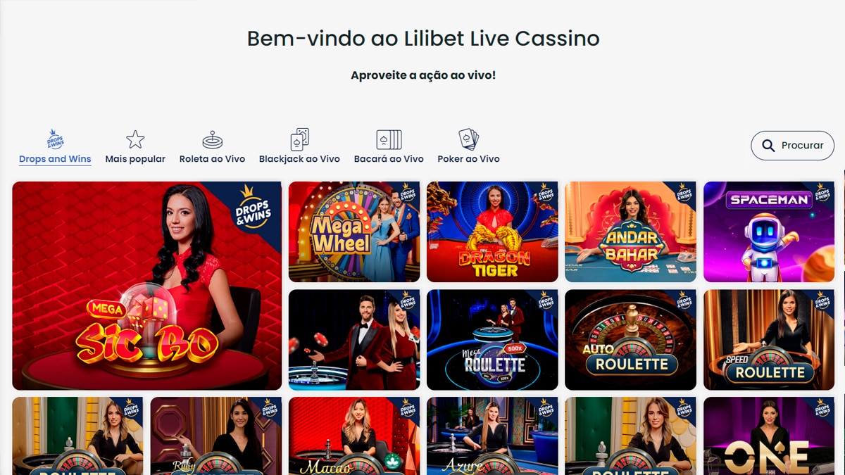 Fundada em 2019, a Lilibet oferece jogos de cassino, salas ao vivo, apostas esportivas e muito mais