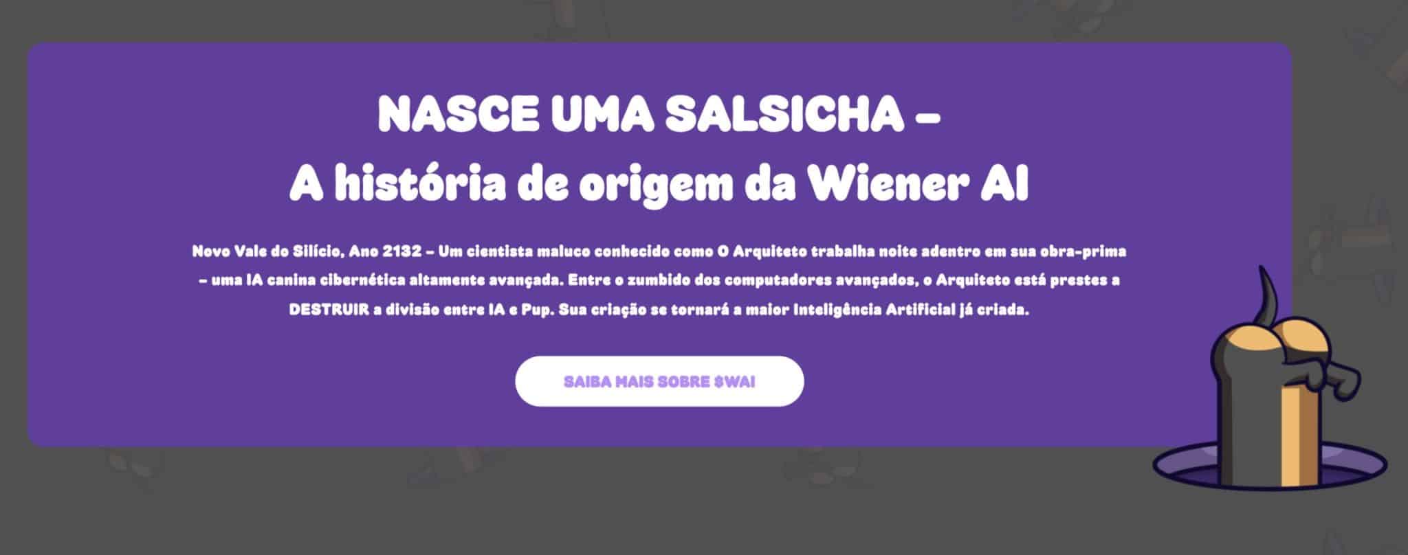 História do WienerAI deixa os investidores entusiasmados para participar do projeto