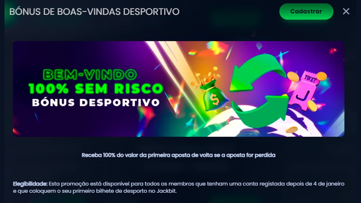 No sportsbook, é possível garantir uma free bet sem riscos