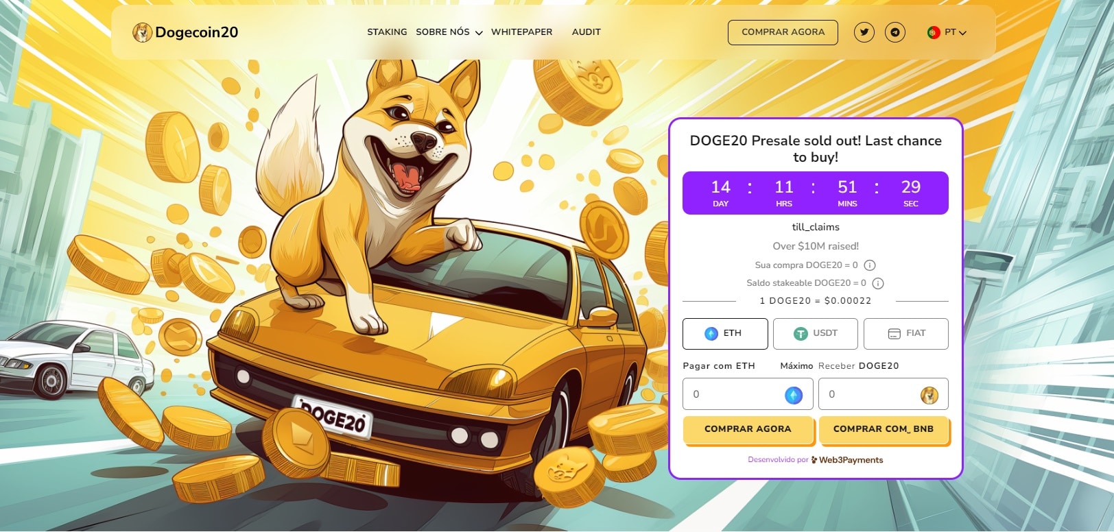 Comprar memecoin Dogecoin20