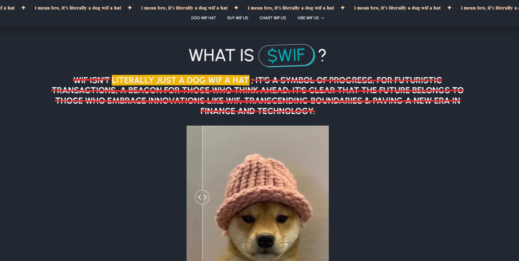 Criptomoeda Dogwifhat