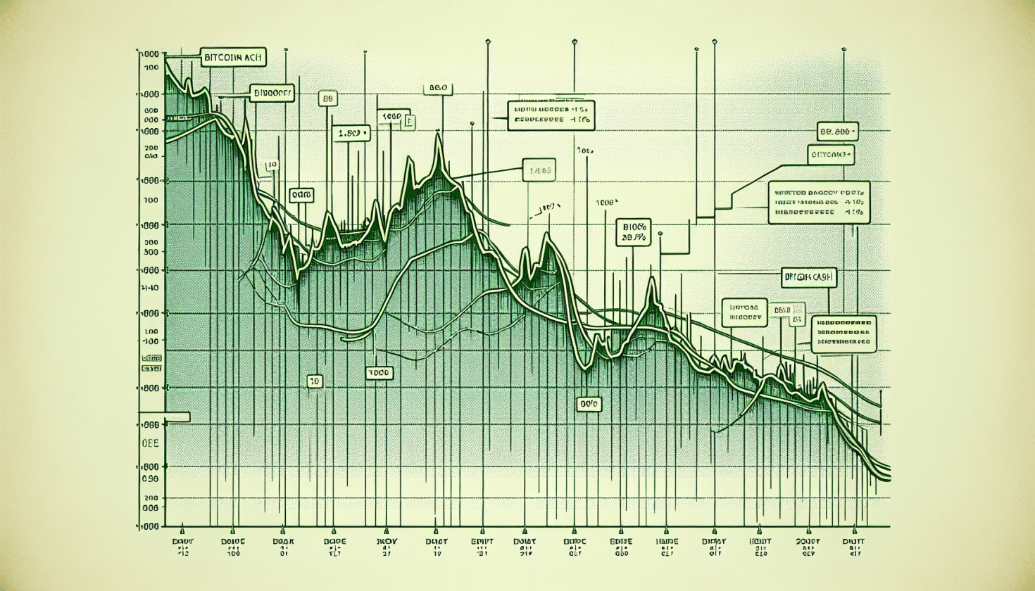 Hashrate do Bitcoin Cash despenca quase 70% após halving