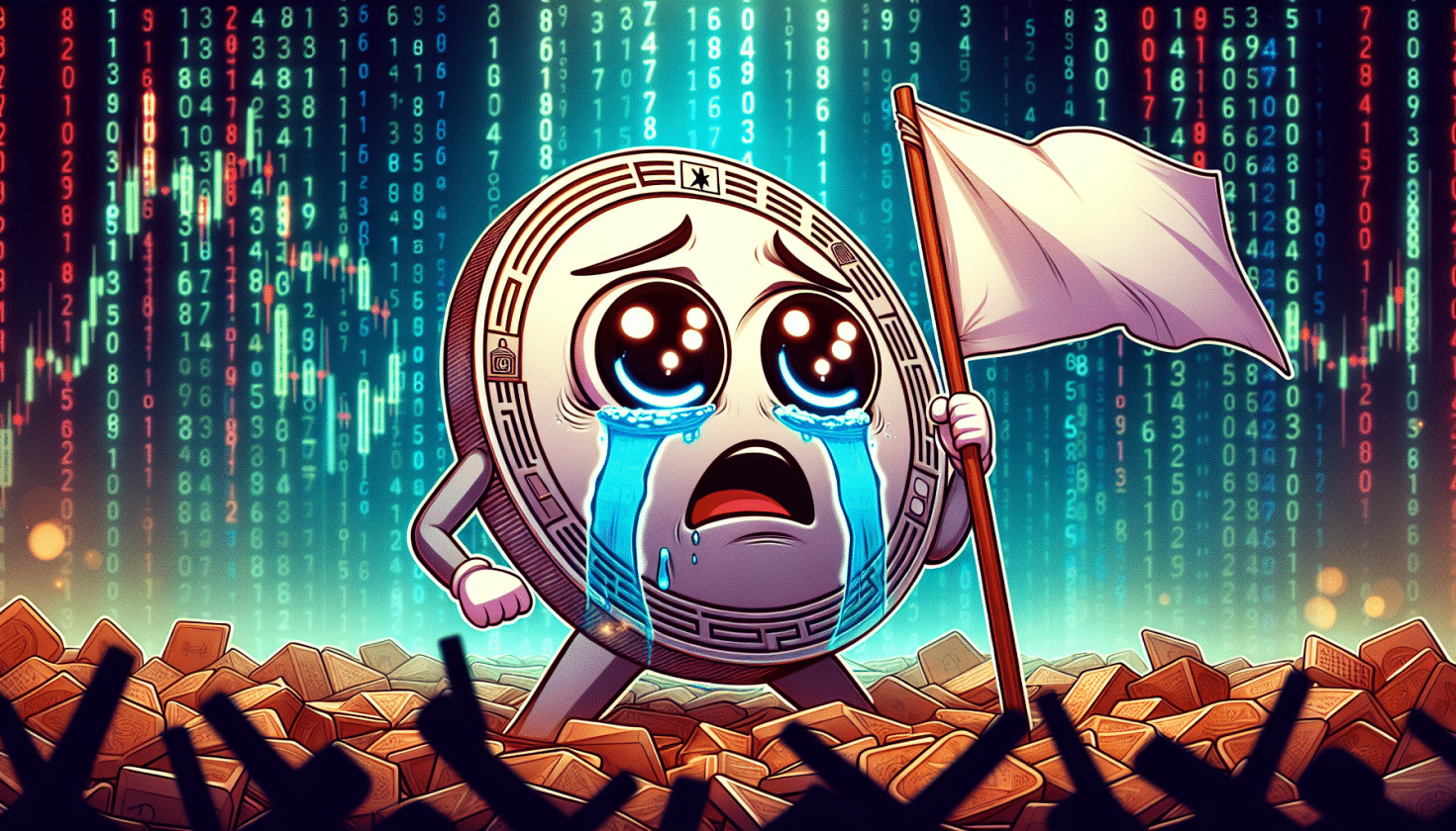 Memecoins-memecoin-queda criptomoedas