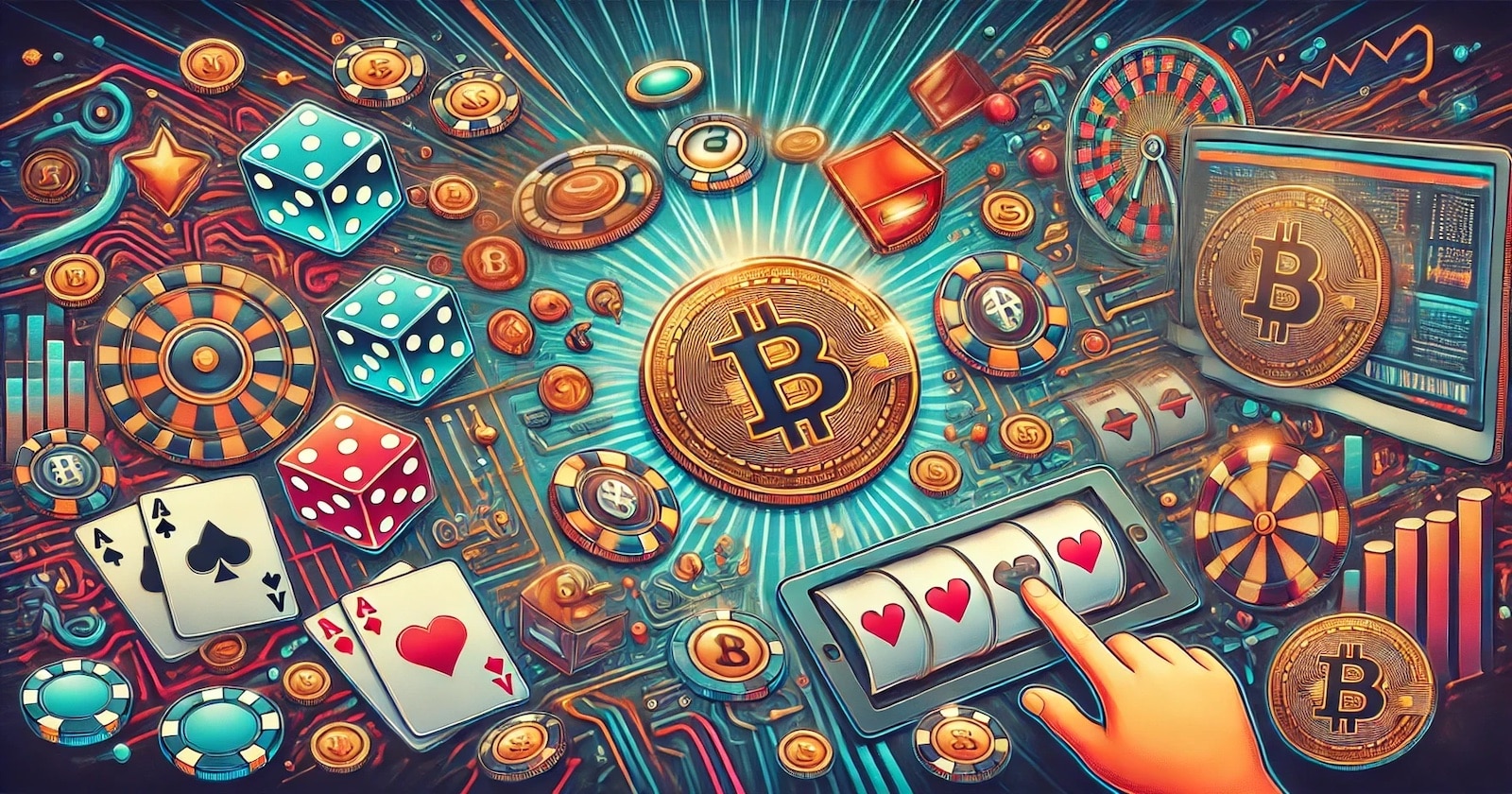 Criptomoedas e jogos de cassino: o novo hype do momento - Conheça a melhor opção do setor