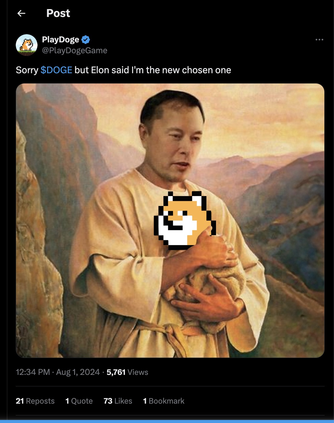 PlayDoge já arrecadou mais de US$ 6 milhões na pré-venda e pode ser a próxima grande memecoin