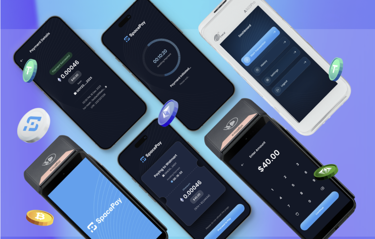 Empresas prontas para aceitar criptomoedas com SpacePay