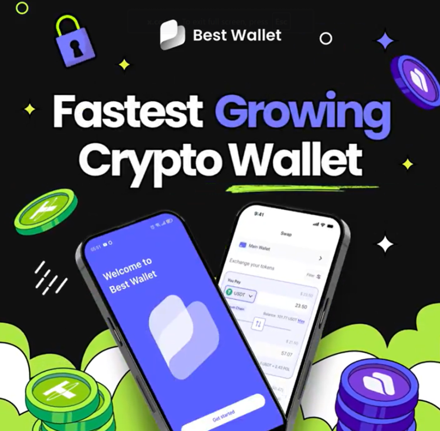 Best wallet, carteira cripto de mais rápido crescimento