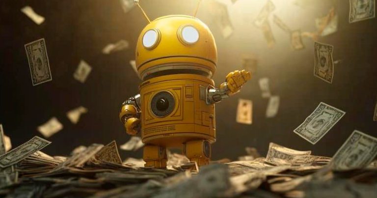 Bot de IA transforma US$ 4.500 em US$ 5,5 milhões