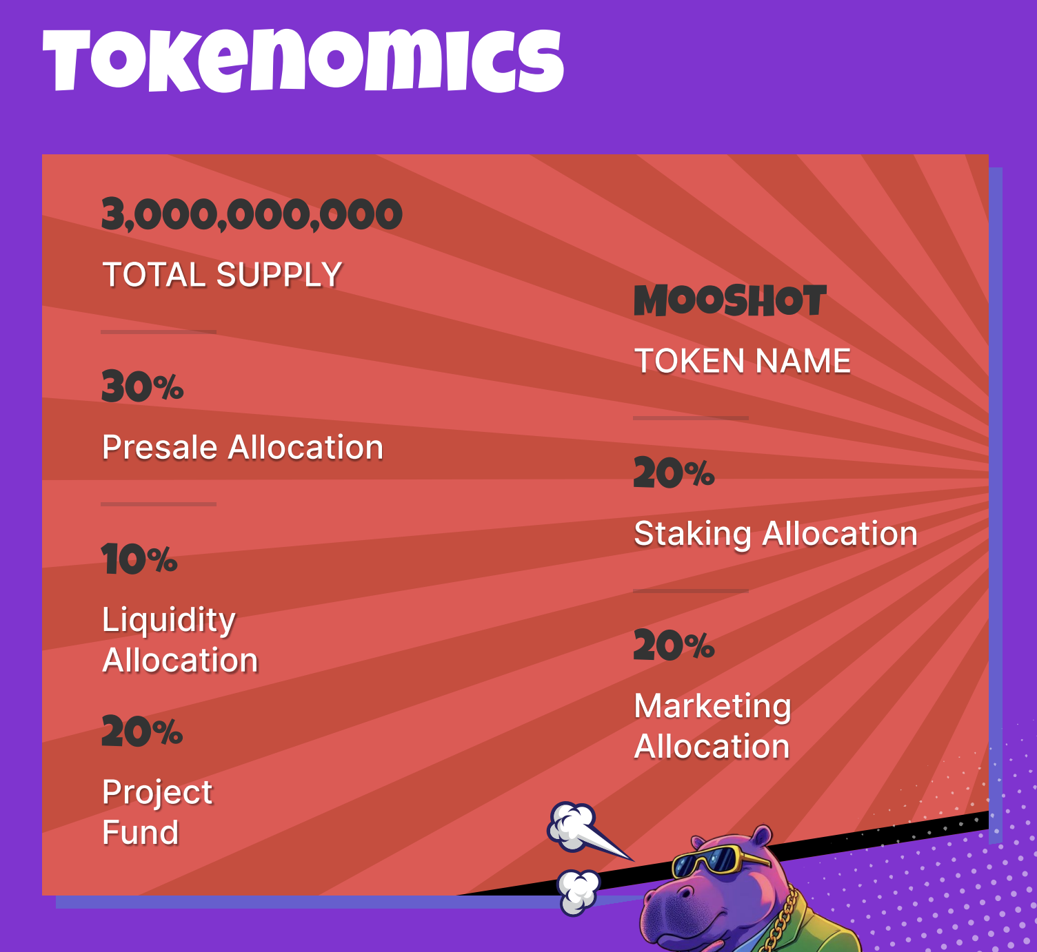 tokenomics mooshot
