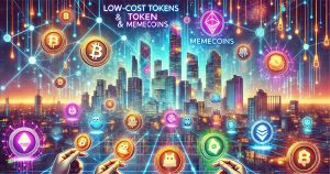 Veja os principais tokens de baixo custo com alto potencial