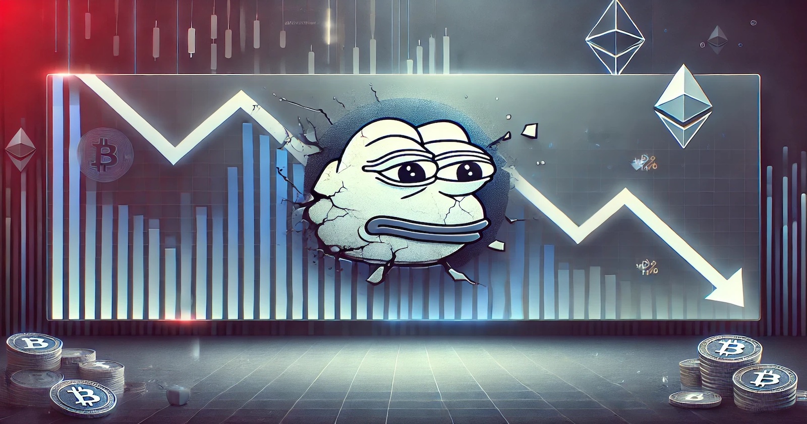 PEPE despenca e atinge mínima de seis meses