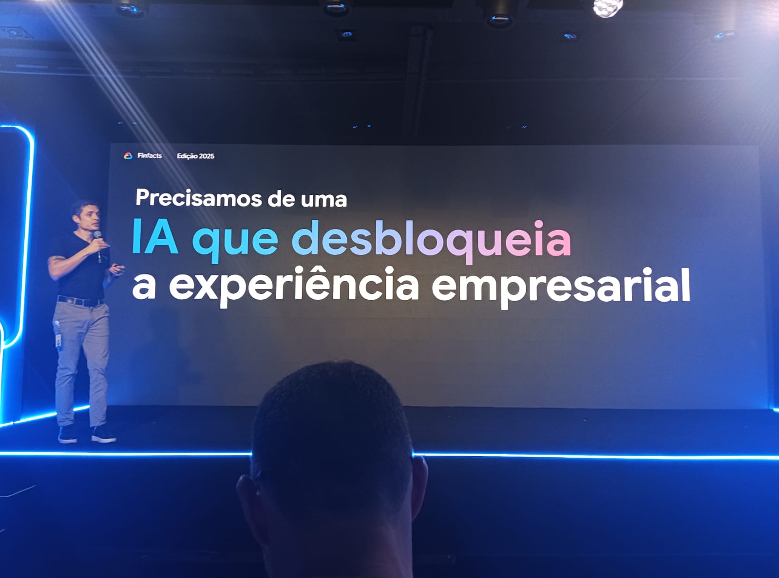 Apresentação do Google sobre IA no sistema financeiro
