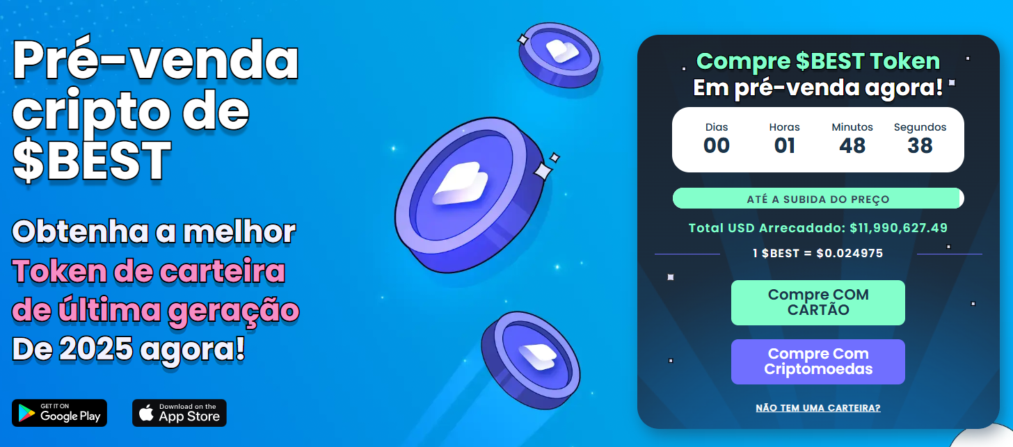 Pré-venda do Best Wallet Token ($BEST) 