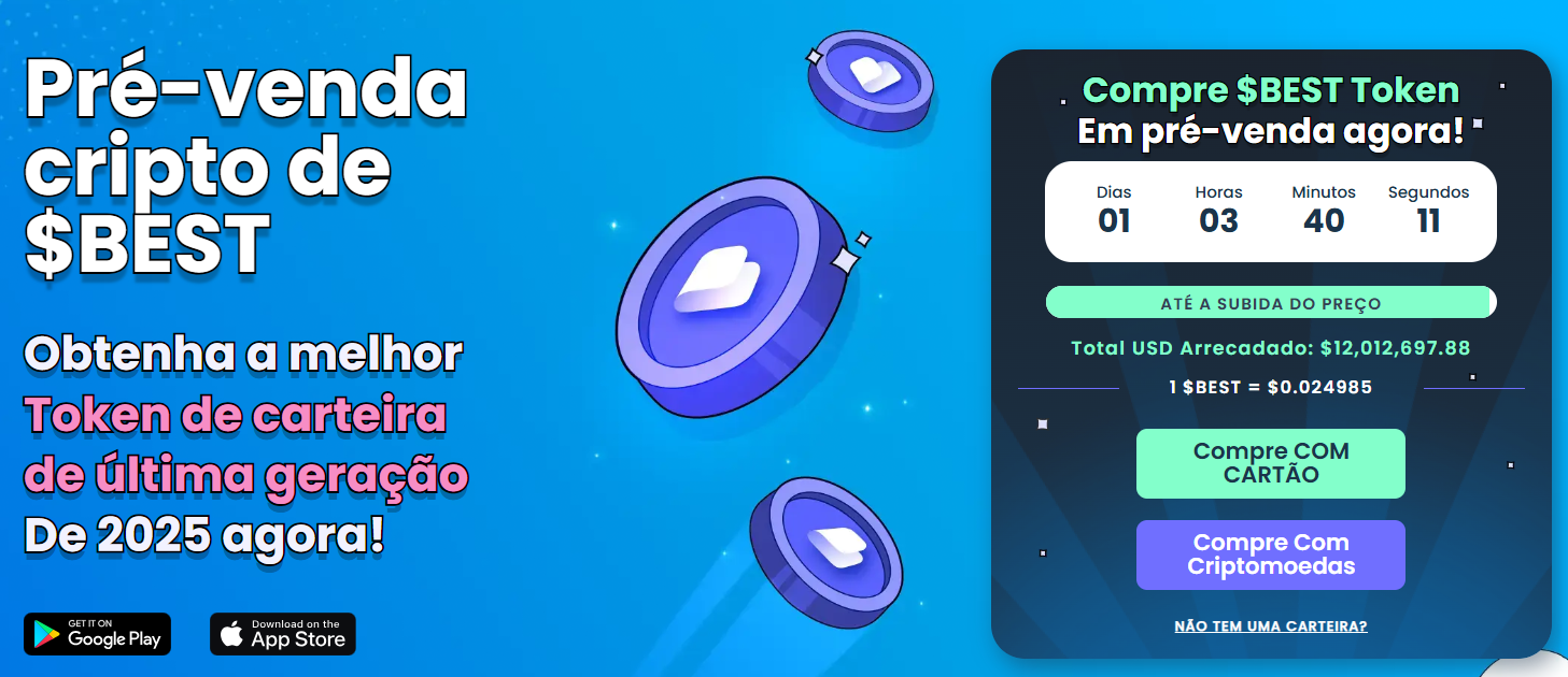 Pré-venda do Best Wallet Token ($BEST)
