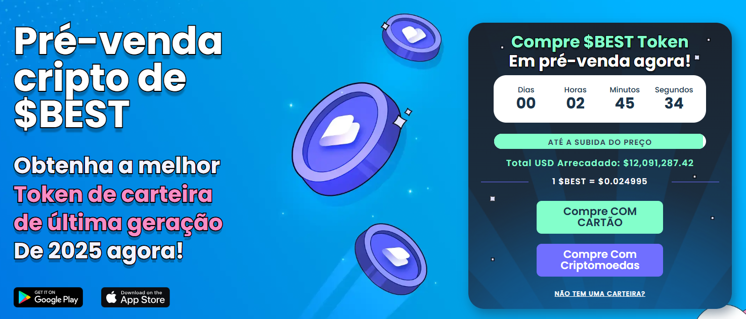 Pré-venda do Best Wallet Token ($BEST)