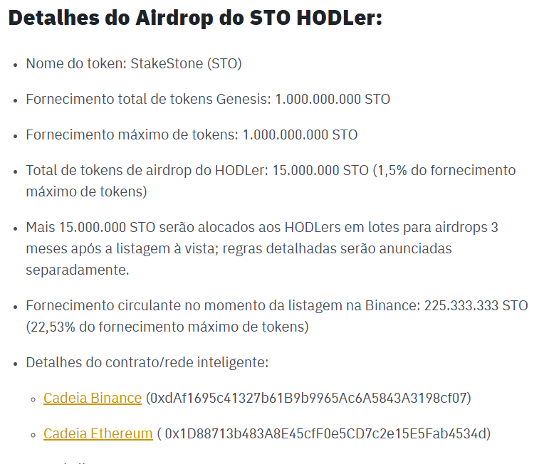 Criptomoeda de graça na Binance