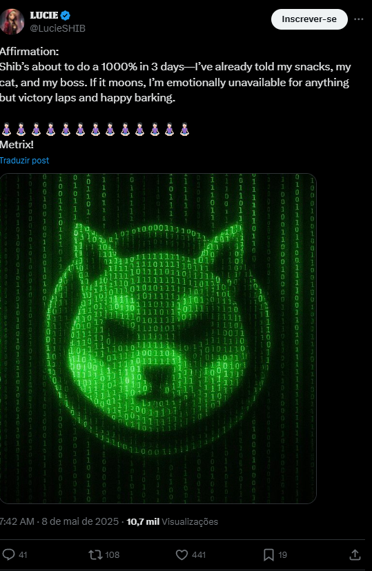Shiba Inu pode subir