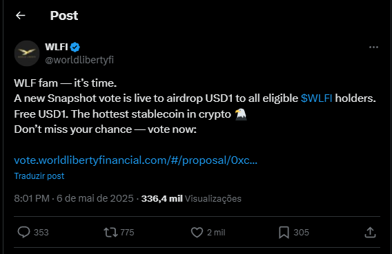Airdop de stablecoin